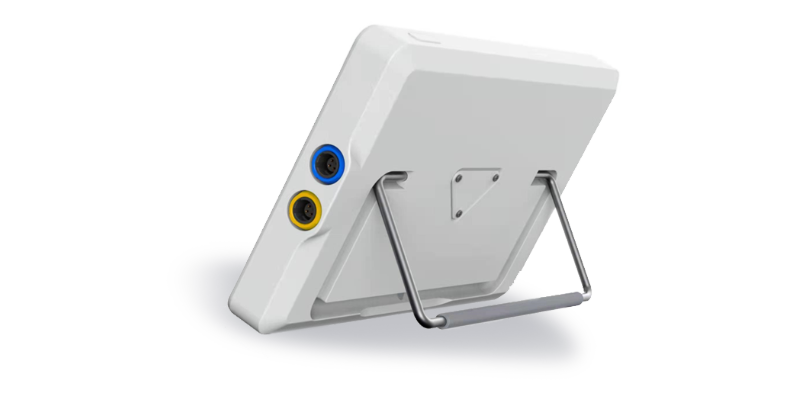 Five-section indoor videoscope host display side