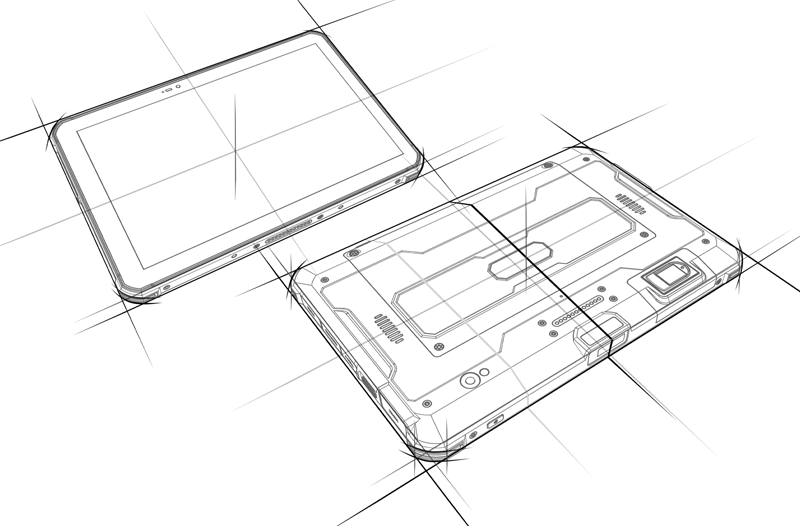 ID Design for IP68-rated Robust and Durable Android Tablets